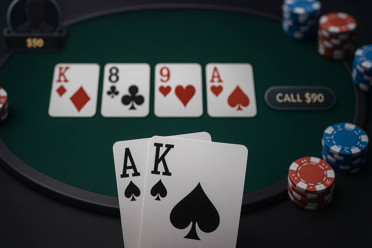 cartas fuertes y blockers en poker